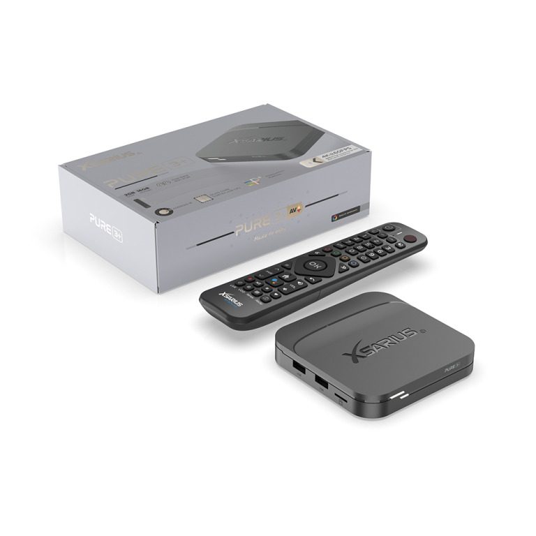 Télécommande De Remplacement Pour Box TV Amiko Xsarius - Design Ergonomique Et Compatible
