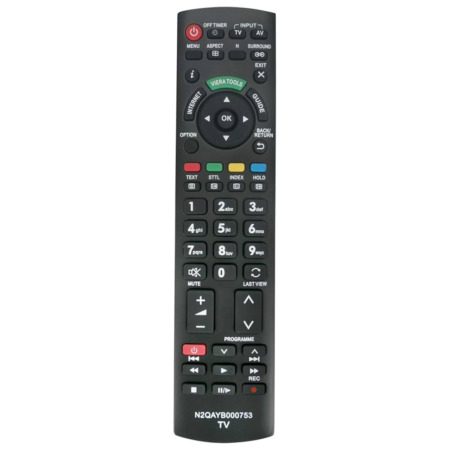 Vervangende afstandsbediening voor Panasonic N2QAYB000753