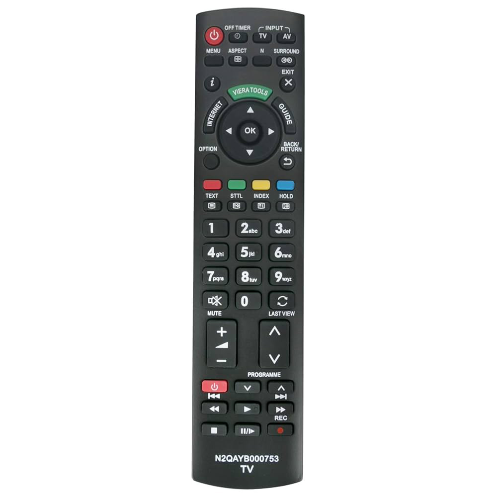 Vervangende afstandsbediening voor Panasonic N2QAYB000753