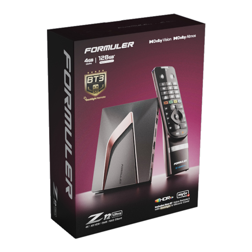 Formuler Z12 Ultra IPTV box bt3 edition