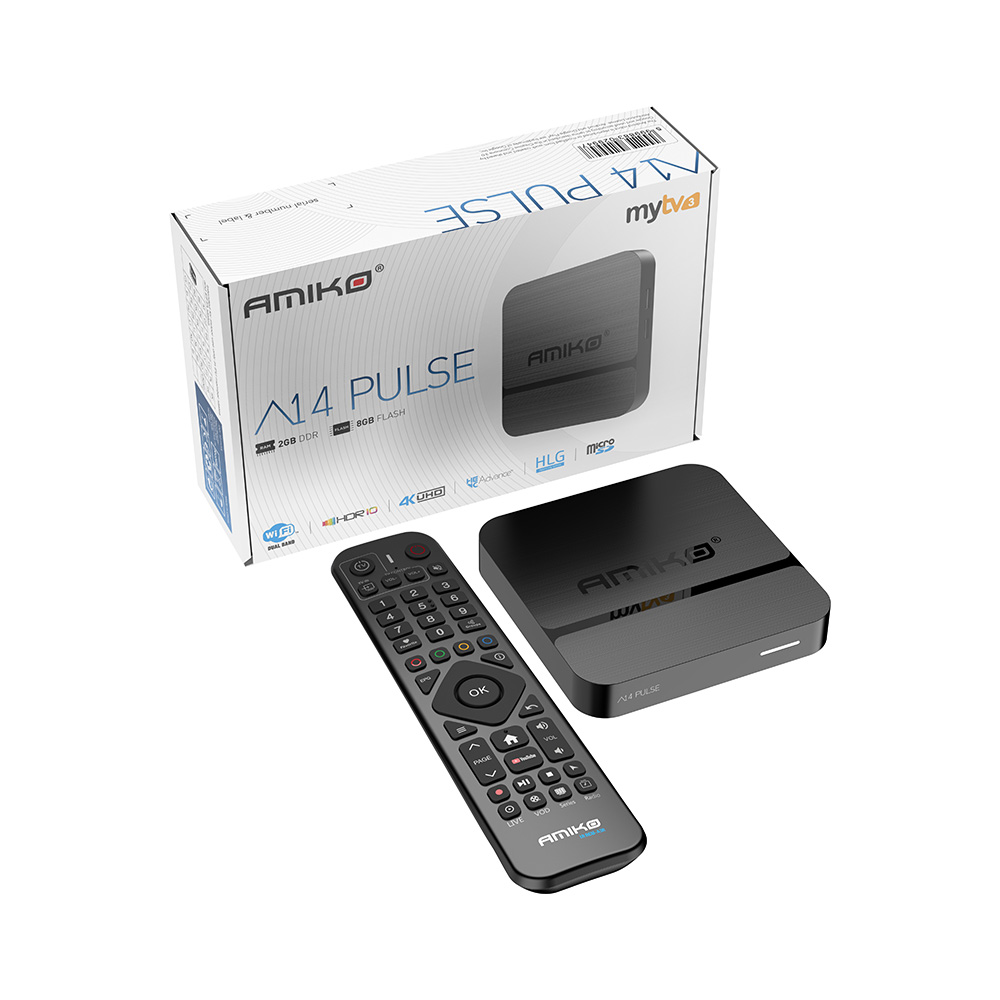 Amiko A14 PULSE IPTV Set Top Box