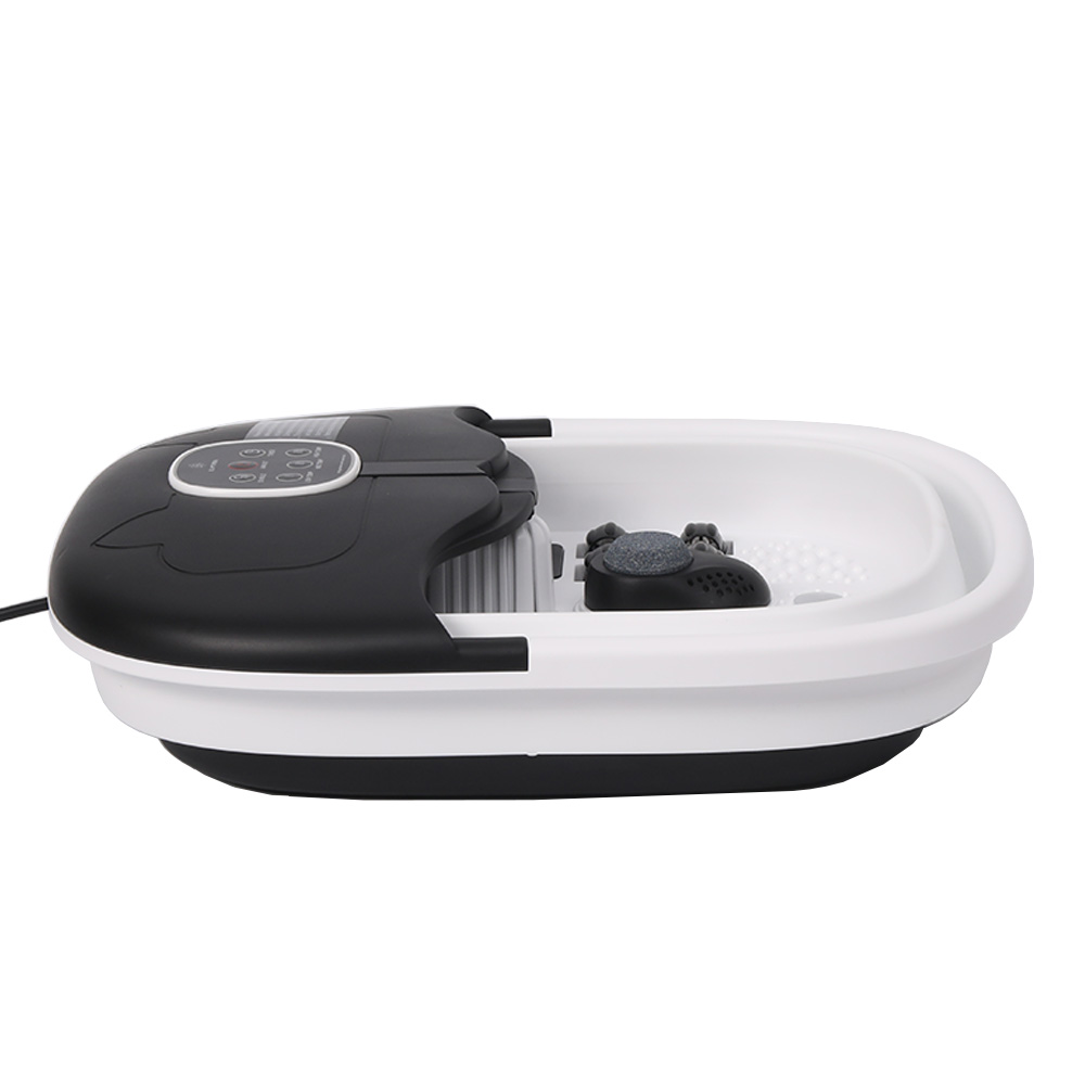 Slimtron FB02 Elektrisch Voetenbad – Verwarming, Bubbels en Massagerollers – Zwart - Afbeelding 11