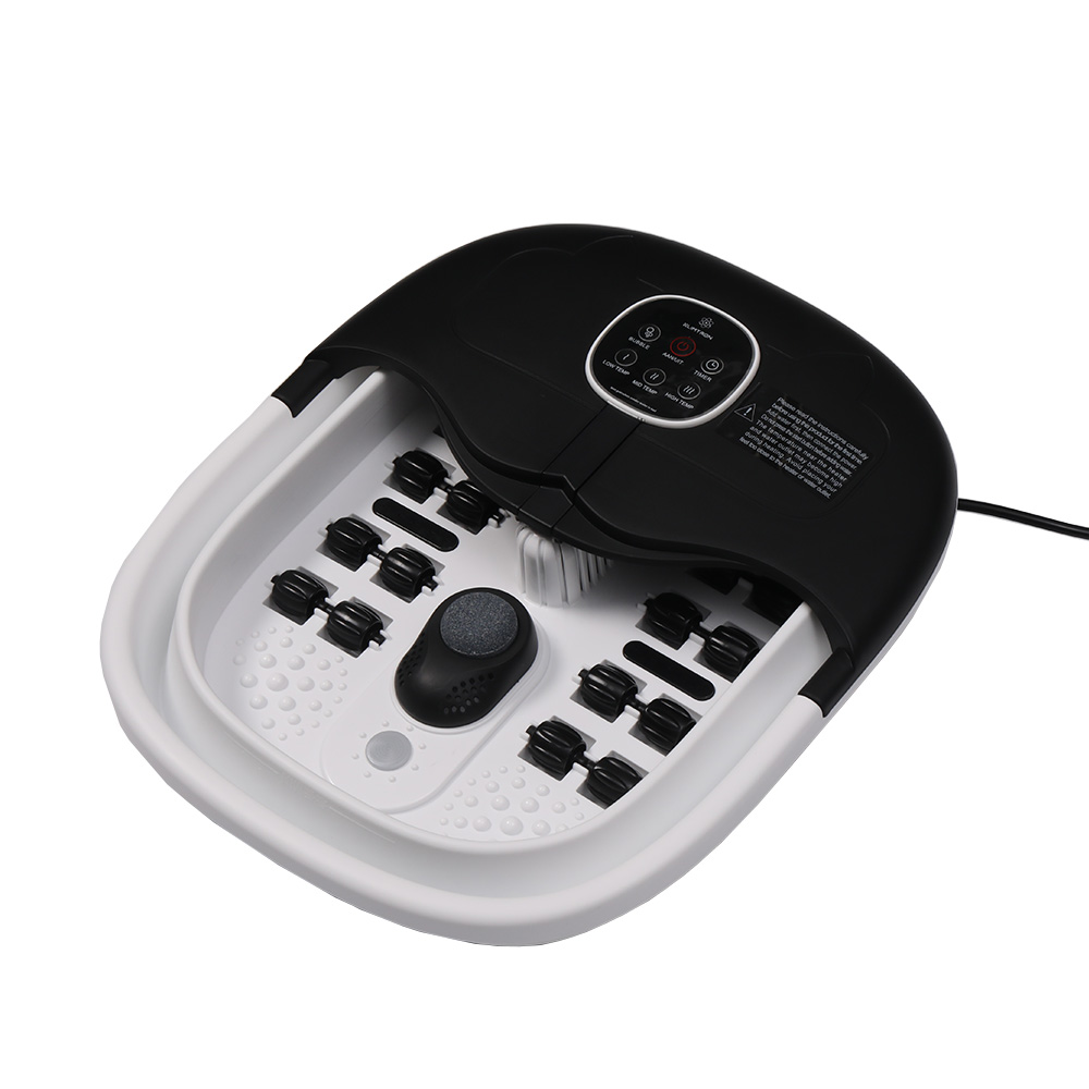 Slimtron FB02 Elektrisch Voetenbad – Verwarming, Bubbels en Massagerollers – Zwart - Afbeelding 22