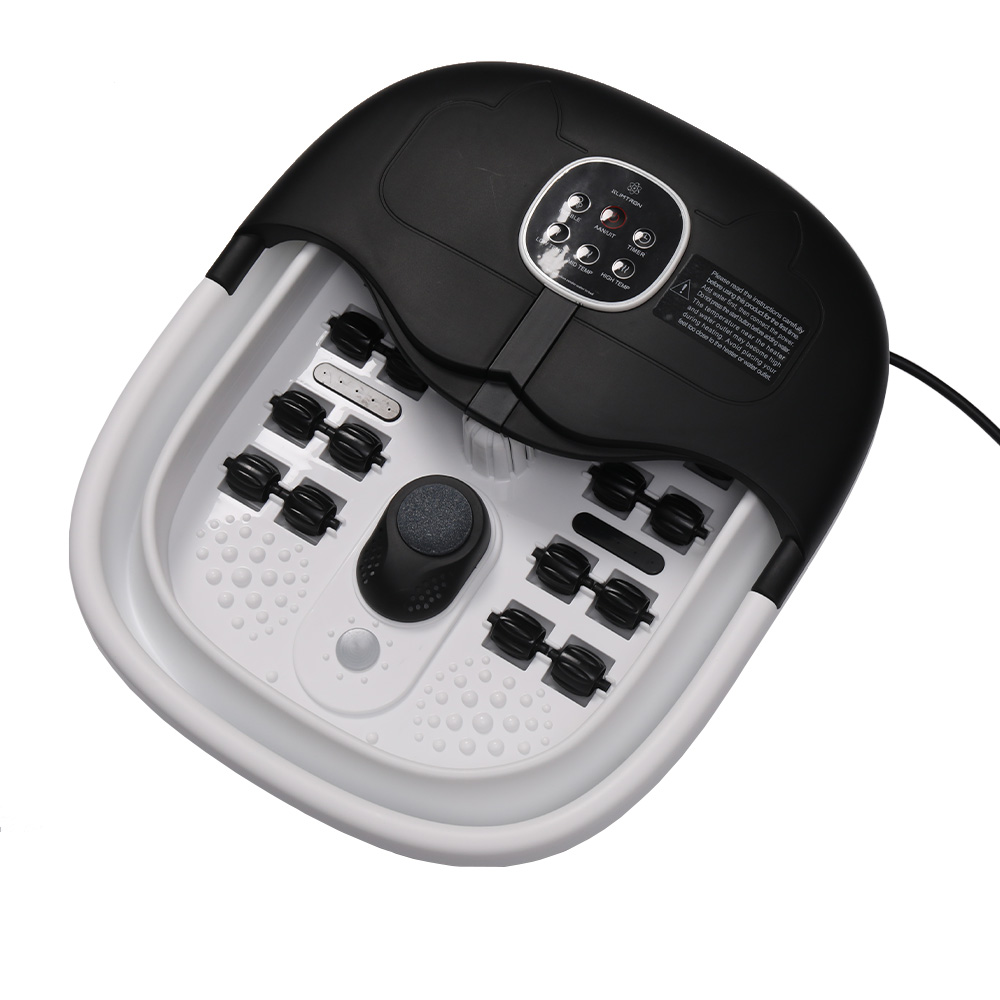 Slimtron FB02 Elektrisch Voetenbad – Verwarming, Bubbels en Massagerollers – Zwart - Afbeelding 20