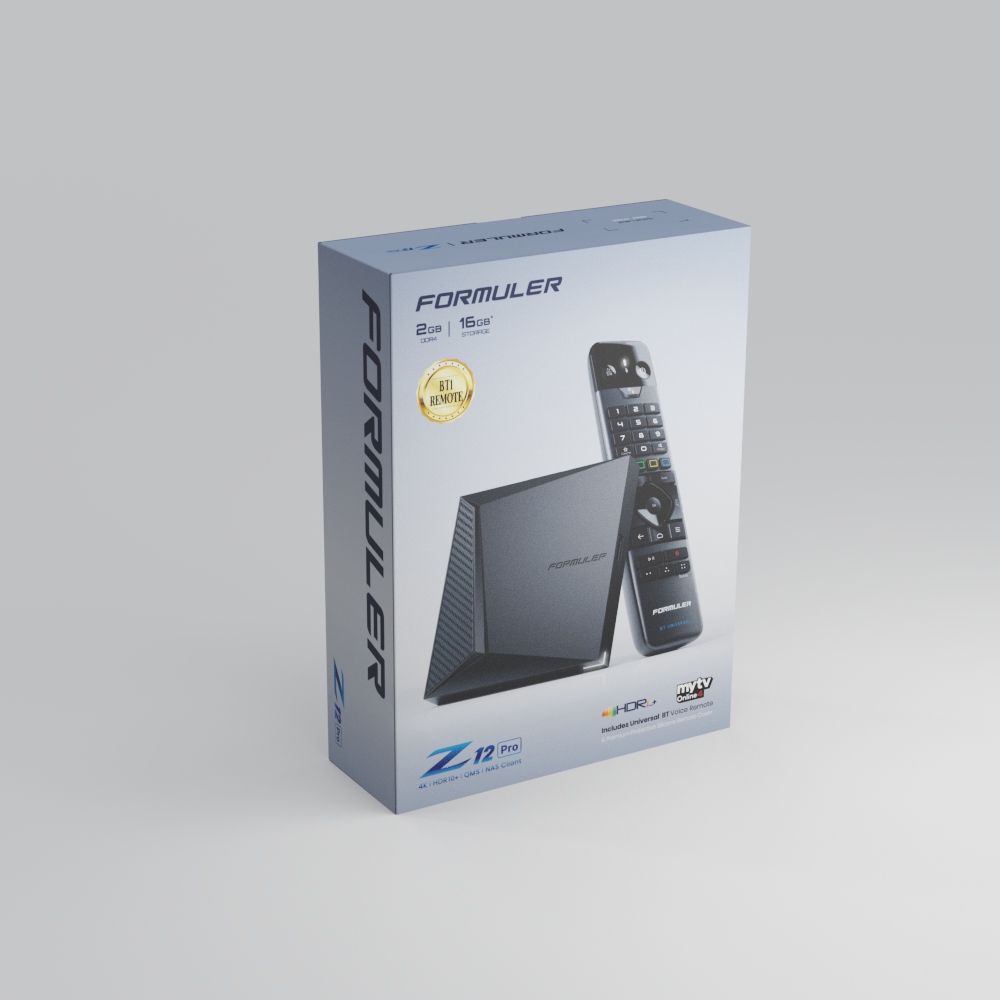 Formuler Z12 Pro productverpakking