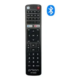 Zwarte Prixon P10 Bluetooth afstandsbediening met cijfertoetsen en navigatiering op een witte achtergrond.